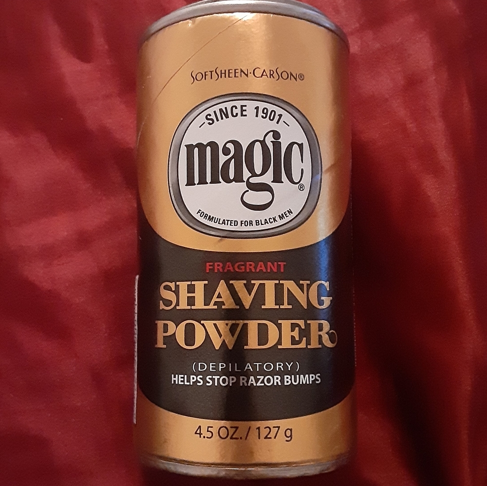 2 cans of MAGIC shaving powder